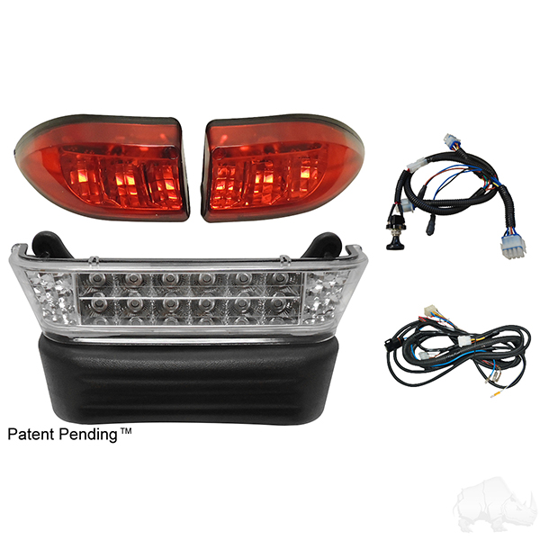 Light Bar Kit, Club Car Precedent Electric 08.5+ w/ 12V Batteries