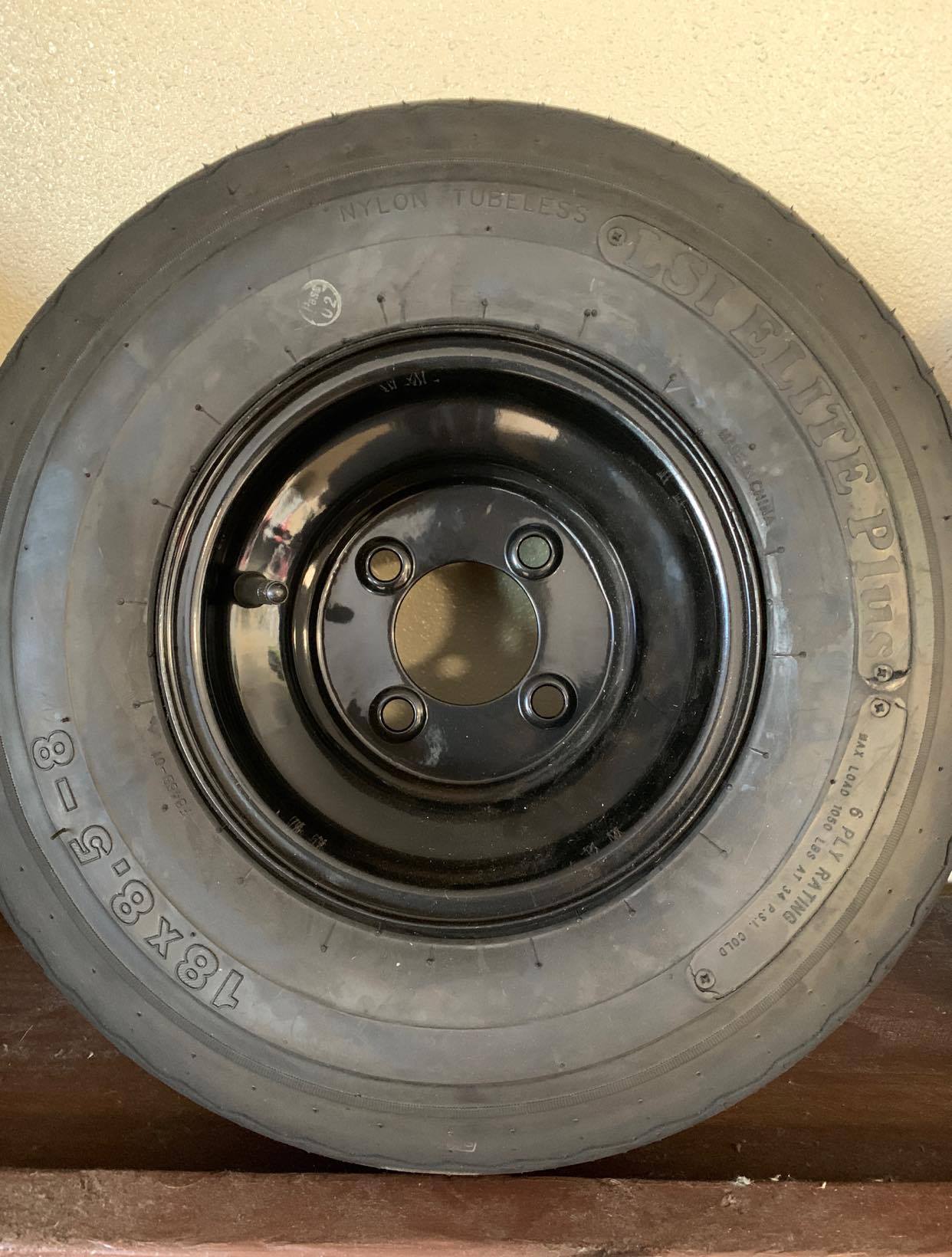 Stock Tire & Rim (Set of four)