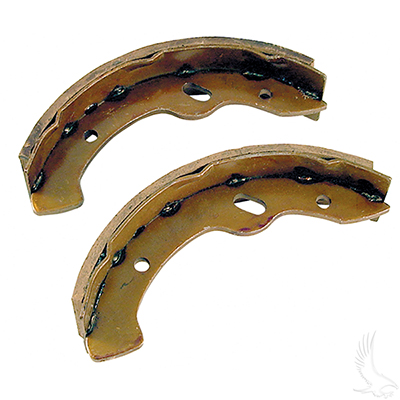 Brake Shoes, SET OF 2, E-Z-Go Gas 97-09/Elec 96-09.5, Workhorse 96+, Yamaha G2-G22 94-06